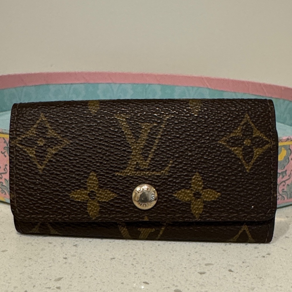 Louis Vuitton Brown Monogram Key Holder